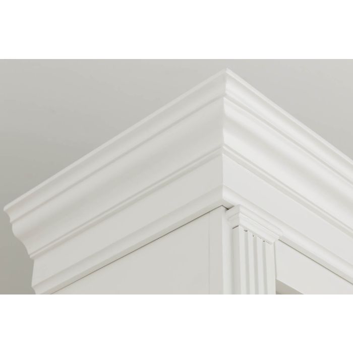 Balmore Bookcase White, 3 Parts