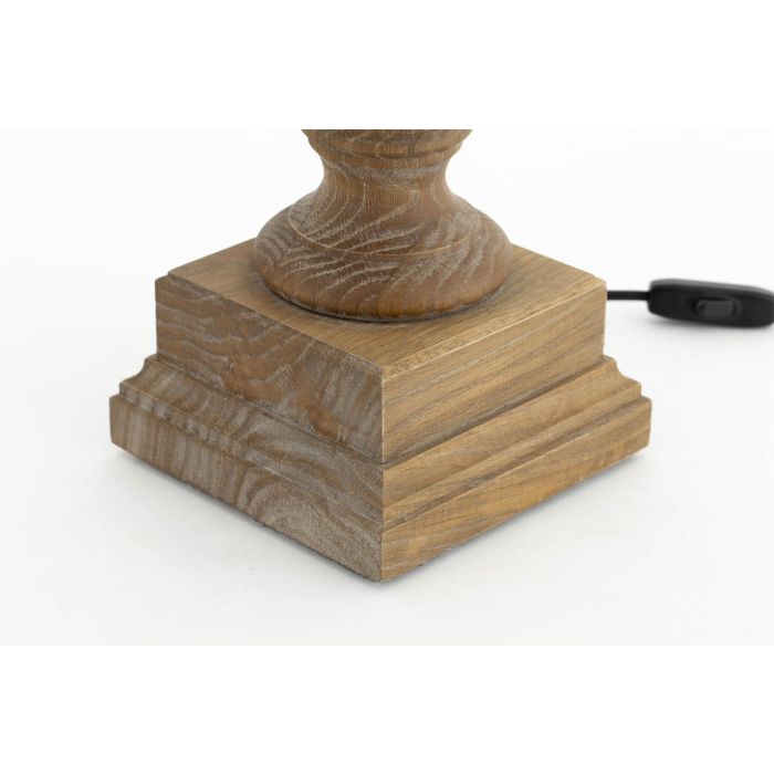 Louis Philippe Table Lamp Weathered Oak Large