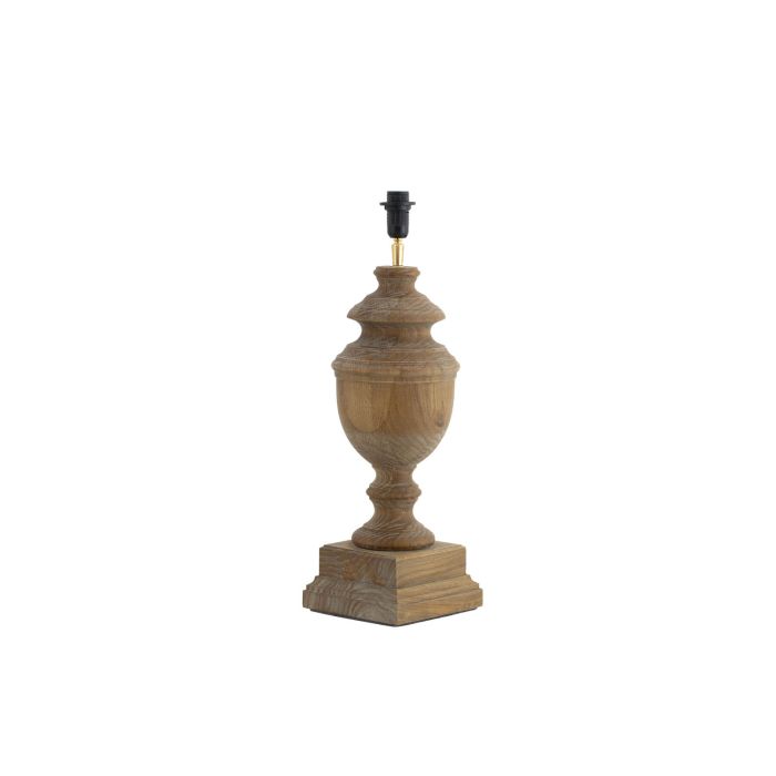 Louis Philippe Table Lamp Weathered Oak Large