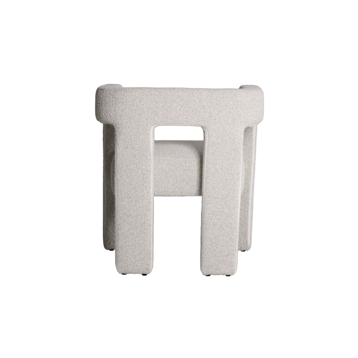 Pim chair in off-white boucle