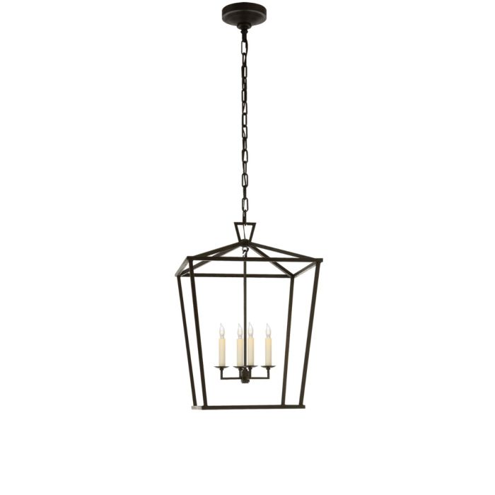 Darlana Lantern Pendant Light Aged Iron