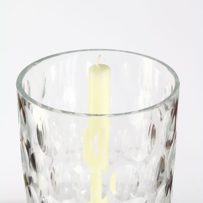 Glass Hurricane Lamp