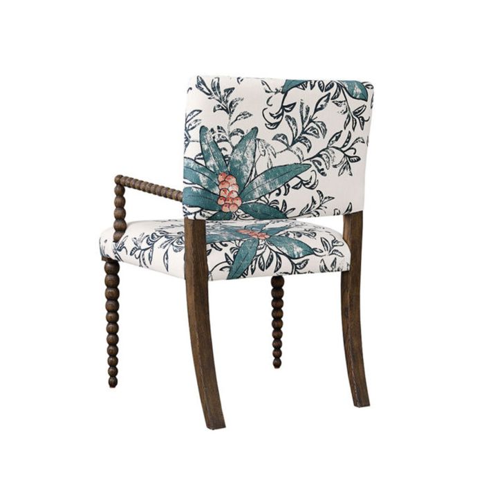 Bobbin Chair – Carver – Upholstered Back