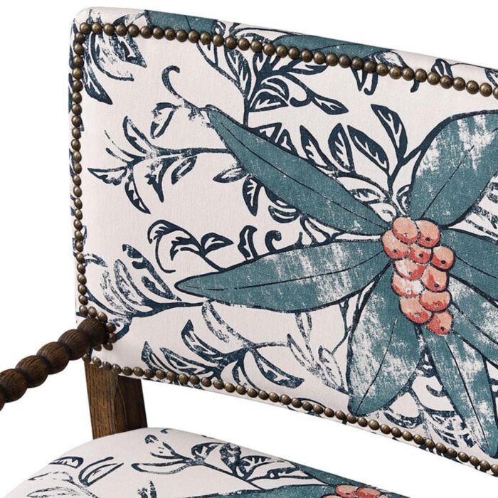 Bobbin Chair – Carver – Upholstered Back