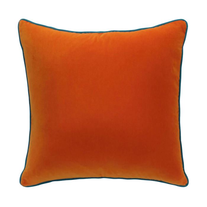 Pelham Clementine / Peacock Cushion