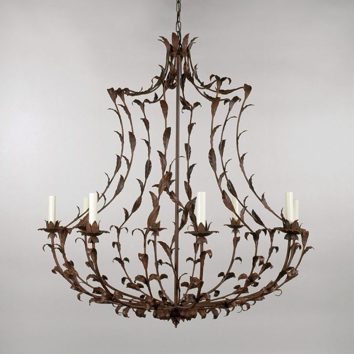 Anjou Chandelier Rust