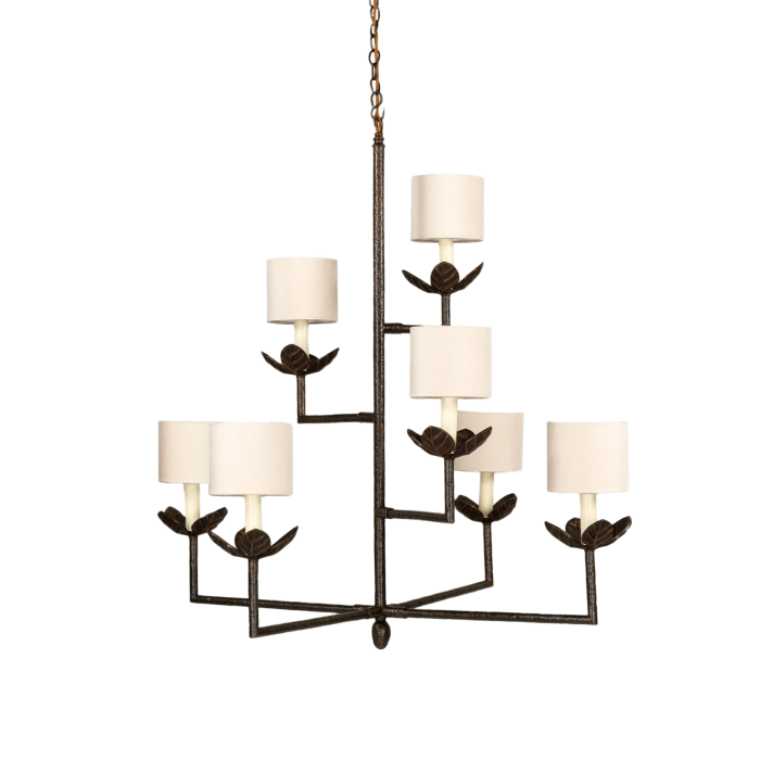 Colombier Chandelier Bronze