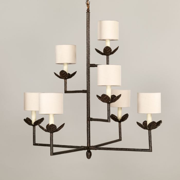 Colombier Chandelier Bronze