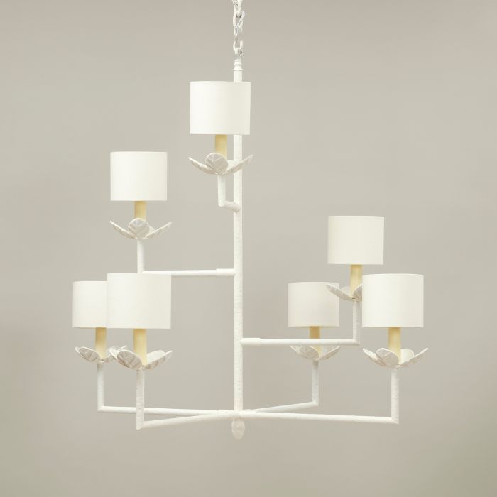 Colombier Chandelier Chalk White