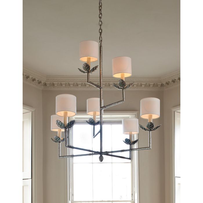 Colombier Chandelier Nickel