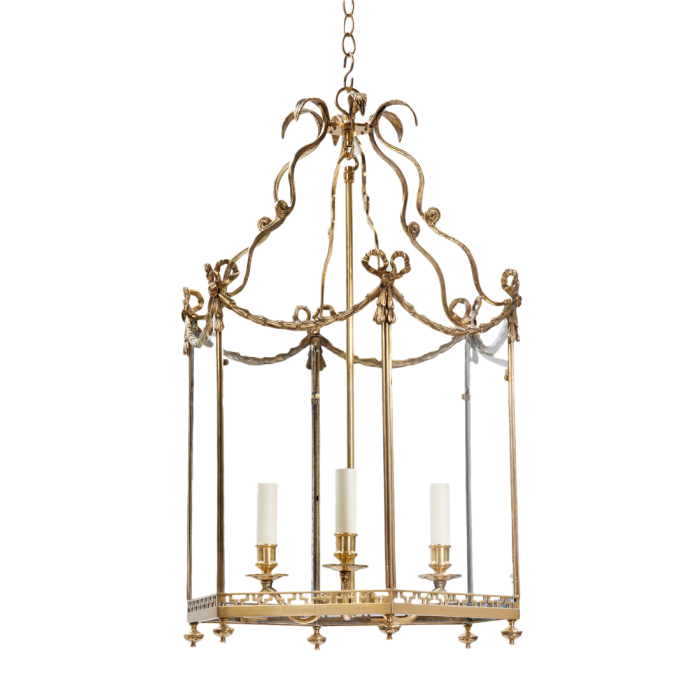 Drottningholm Lantern Brass Medium