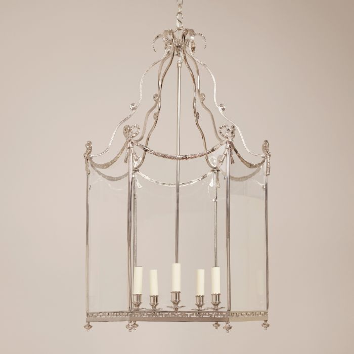 Drottningholm Lantern Nickel Large