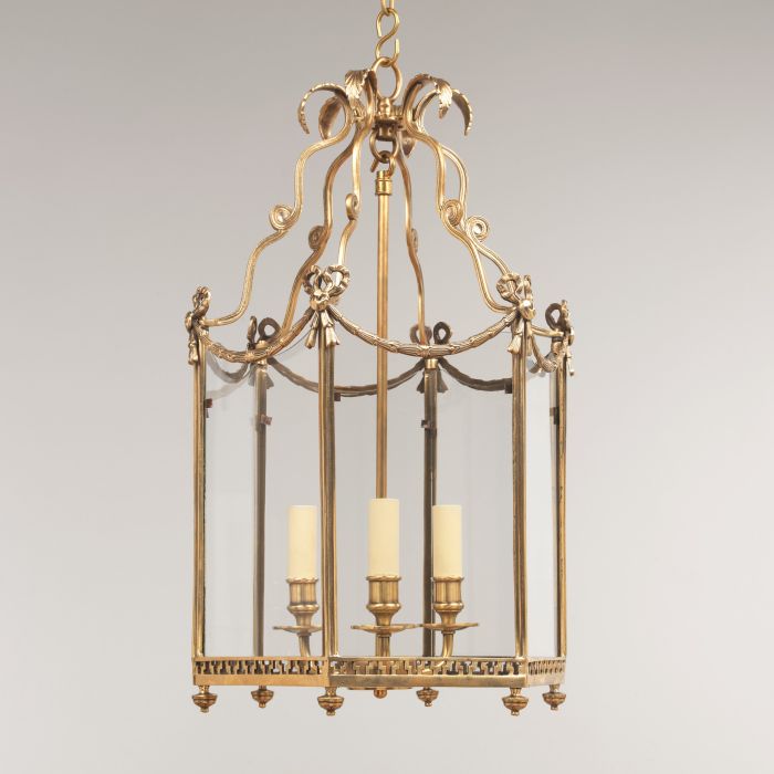 Drottningholm Lantern Brass Small