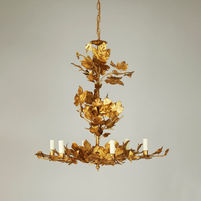 Windermere Chandelier Gilt