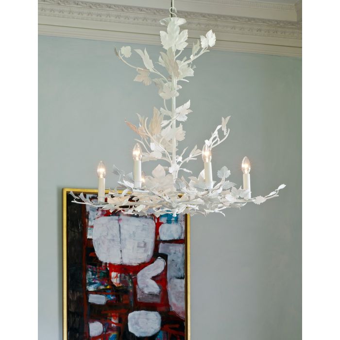 Windermere Chandelier Chalk White