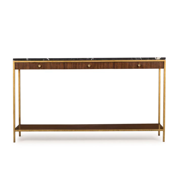 Rufus Console Table Dark