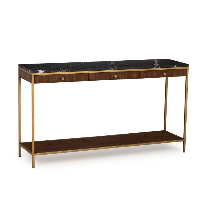 Rufus Console Table Dark