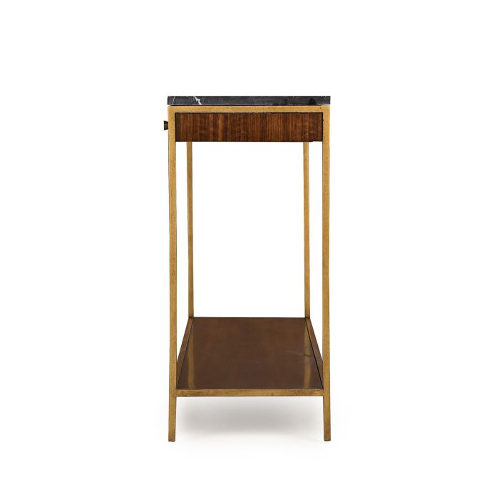 Rufus Console Table Dark