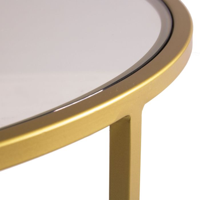 Harlan Coffee Table Brass