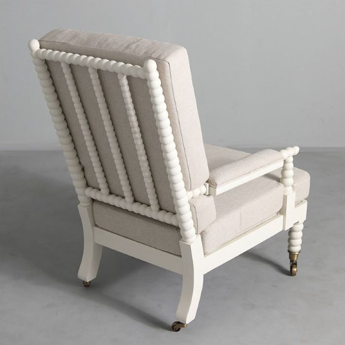 Broughton Bobbin Chair Oatmeal Linen