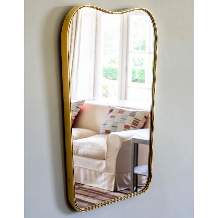 Belvedere Mirror Brass