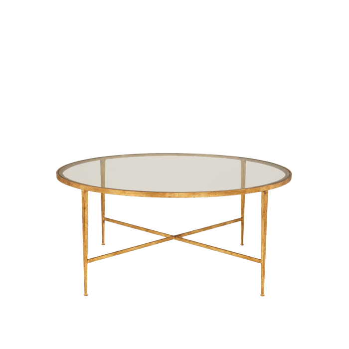 Lena Round Table Gilt