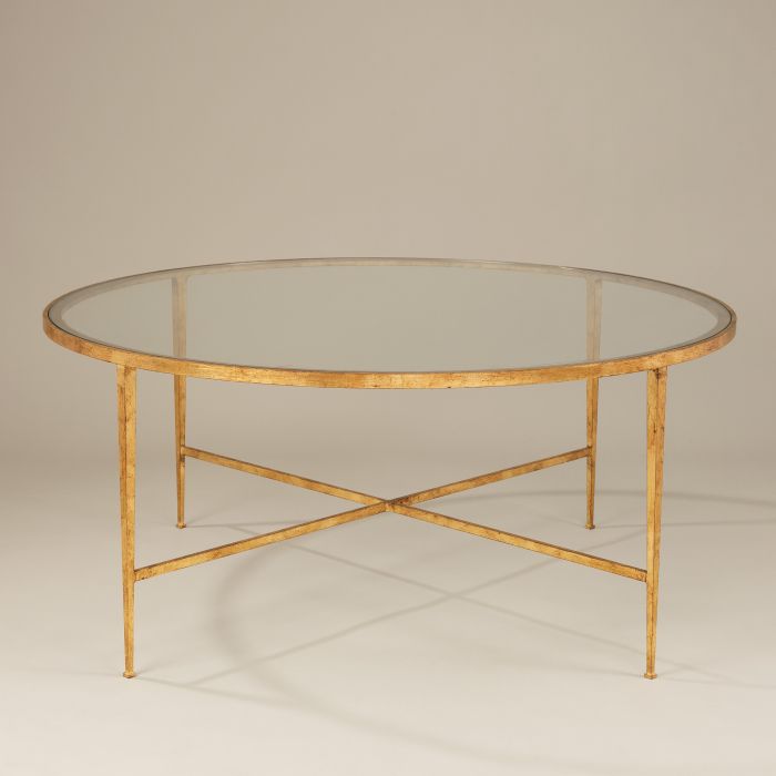 Lena Round Table Gilt