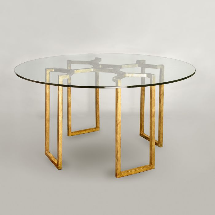 Heale Gilt Metal Round Table