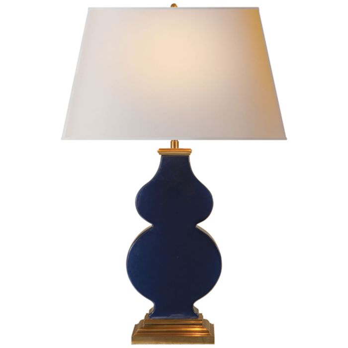 Anita Table Lamp Midnight Blue Porcelain