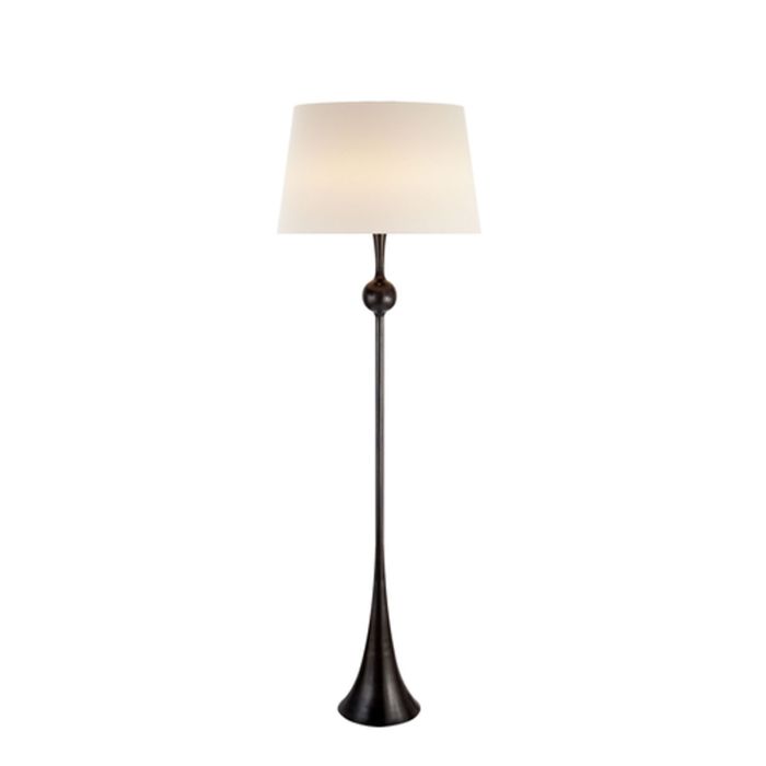 Dover Floor Lamp, Aged Iron