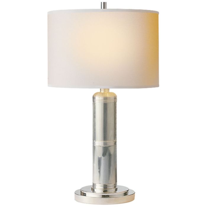 Longacre Table Lamp Polished Nickel