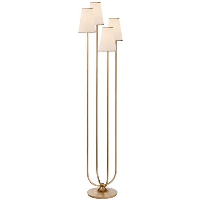 Montreuil Floor Lamp, Gild