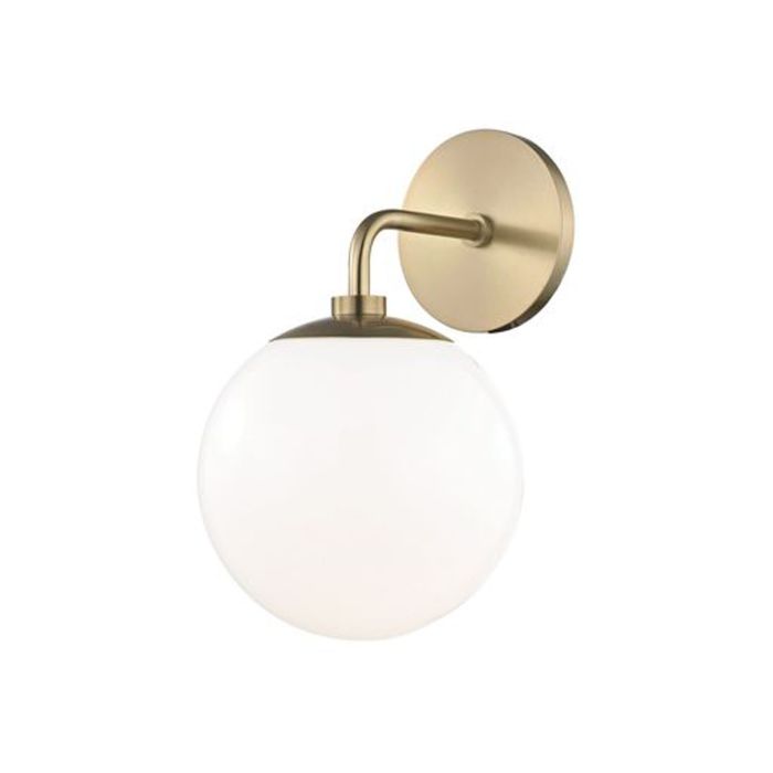 Stella Wall Light Aged Brass