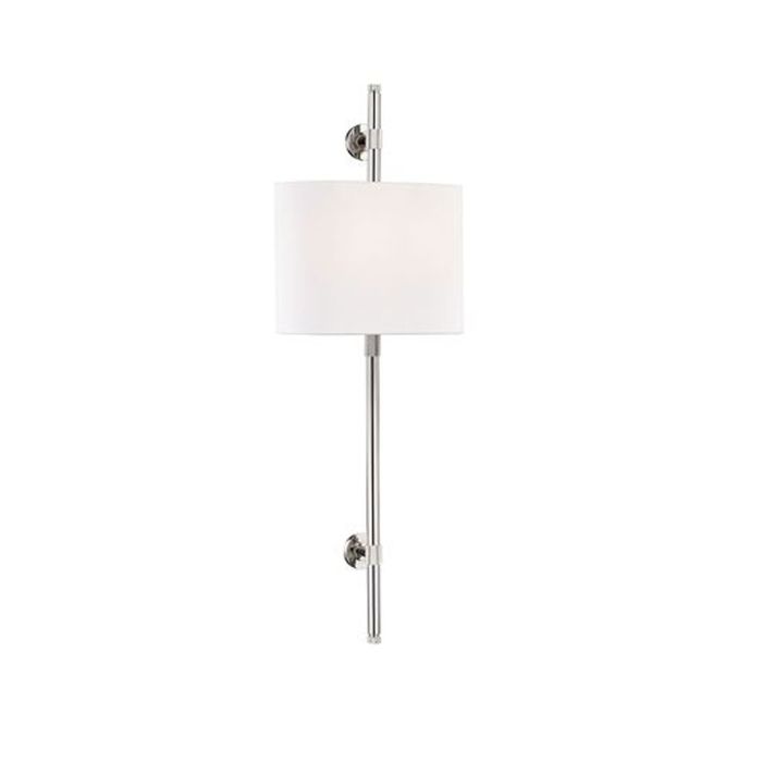 Bowery Wall Light Polished Nickel