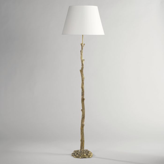 Truro Twig Floor Lamp Brass