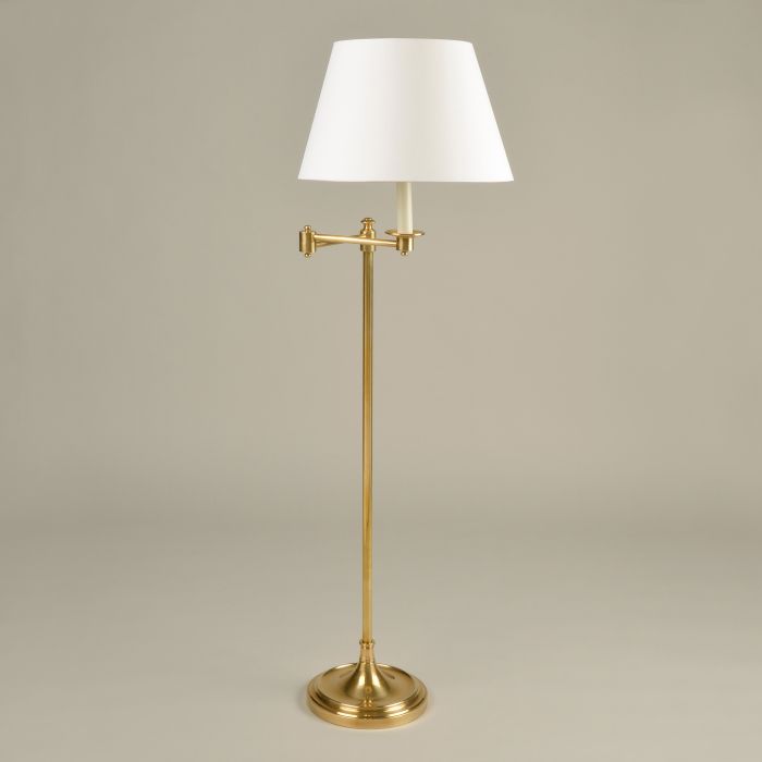 Newport Floor Lamp Brass