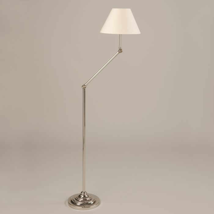 Buckton Floor Lamp Nickel