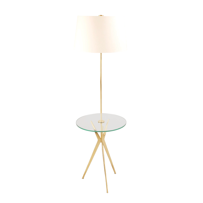 Ellington Floor Lamp Brass