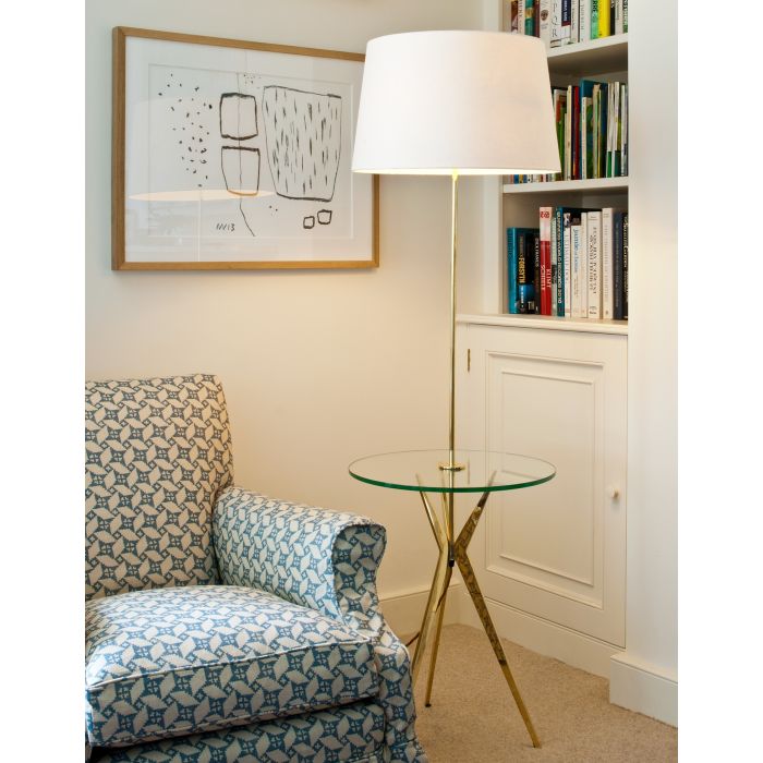 Ellington Floor Lamp Brass