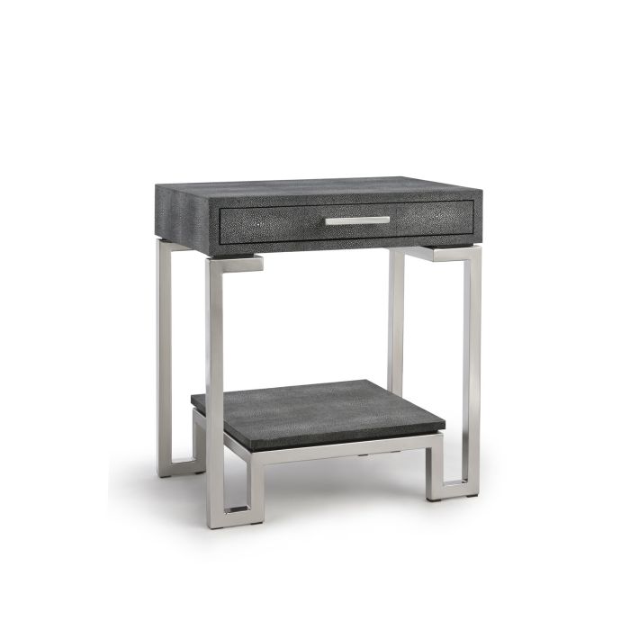 Flex Bedside Table Grey