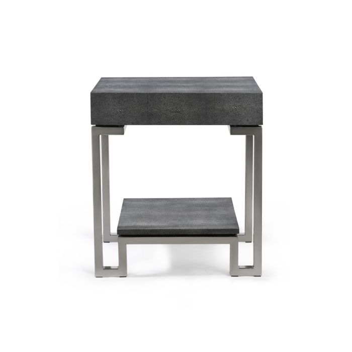 Flex Bedside Table Grey