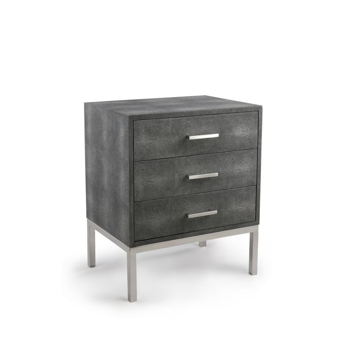 Jasper Bedside Table Grey