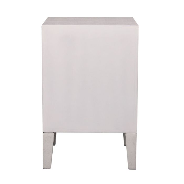 Georgia Bedside Table White