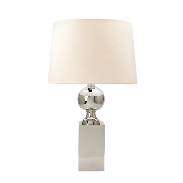 Woodville Table Lamp Nickel