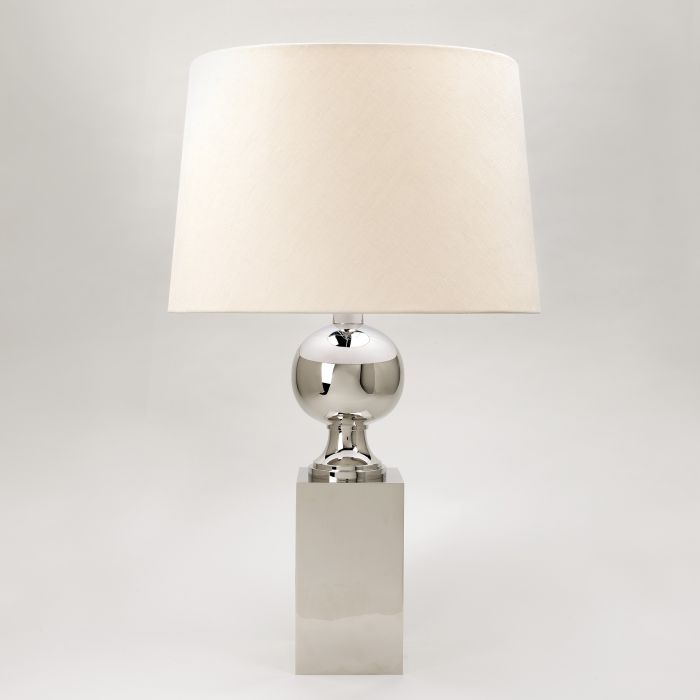 Woodville Table Lamp Nickel