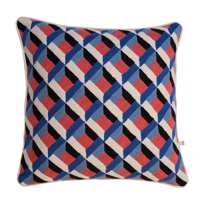 Tilt Coral Cushion Suzanne Sharp