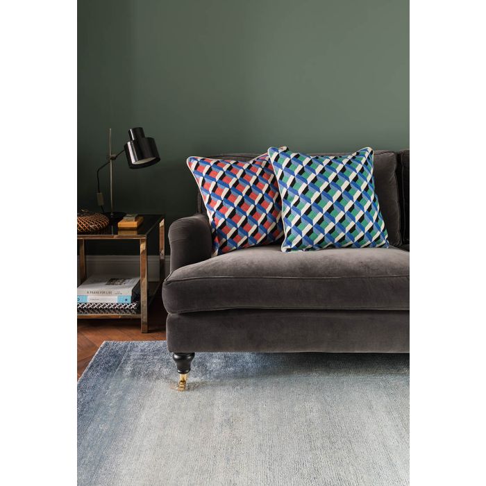 Tilt Coral Cushion Suzanne Sharp