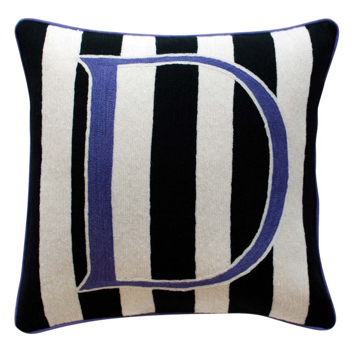 Alphabet D Cushion Sue Timney