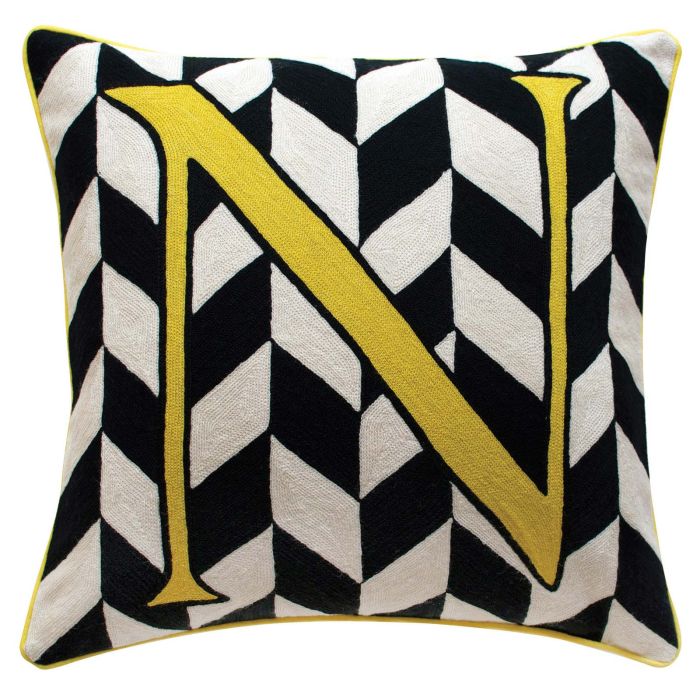 Alphabet N Cushion Sue Timney