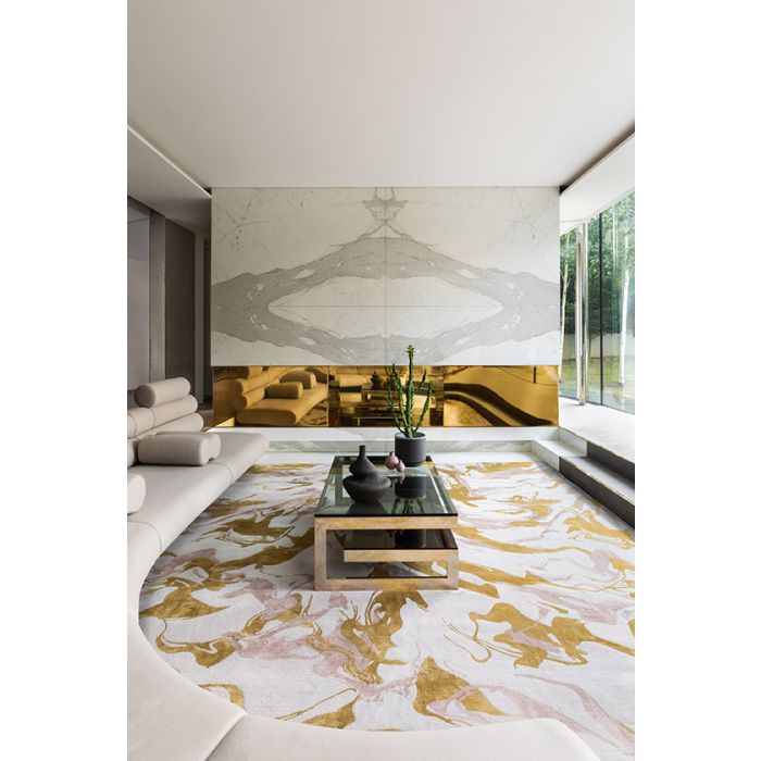Echo Gold The Rug Company